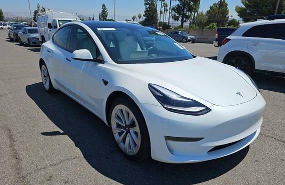 TESLA MODEL 3 2022 5YJ3E1EAXNF321719 image